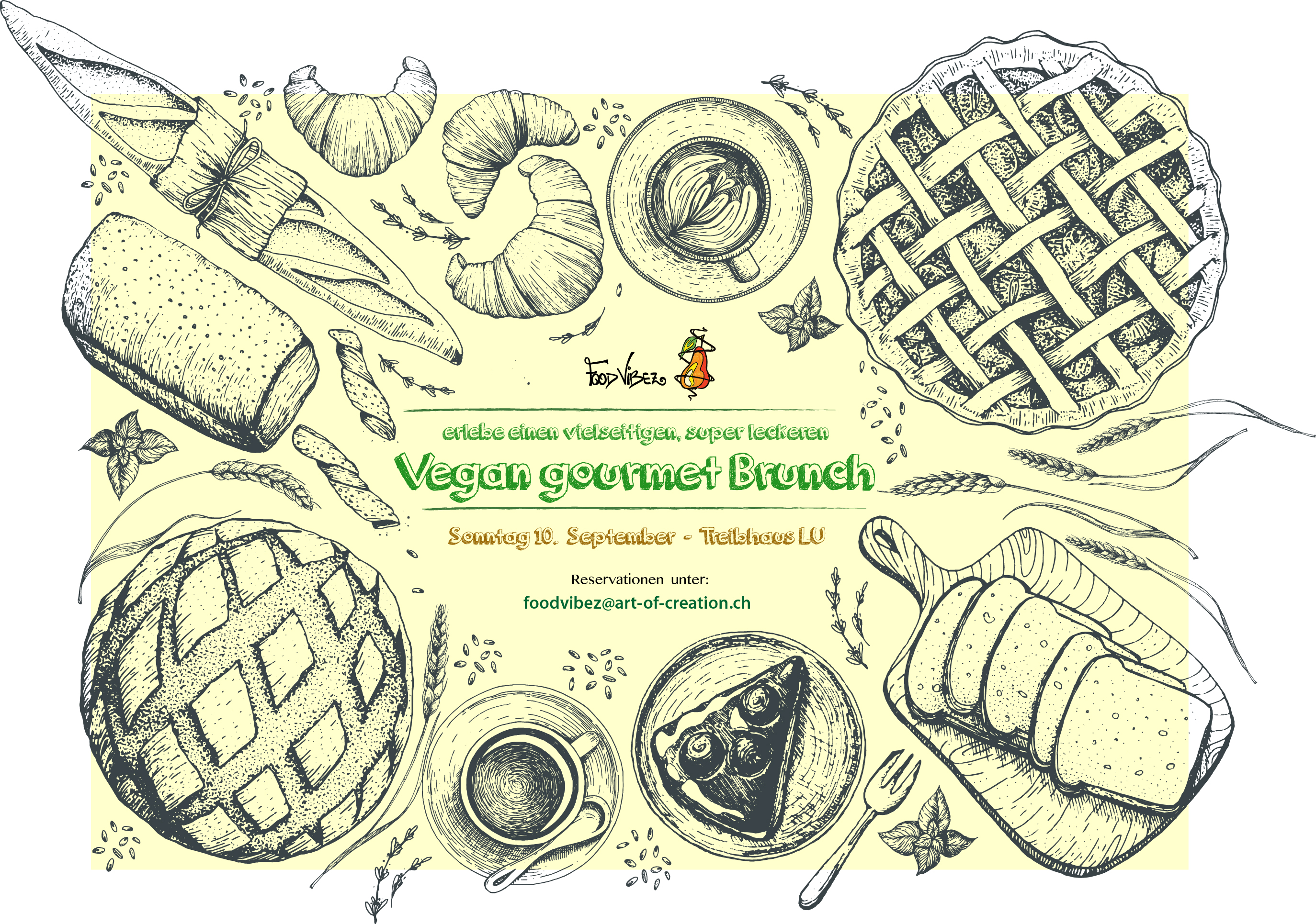 Vegan gourmet Brunch / 10. Sep. 2017 / Treibhaus Luzern